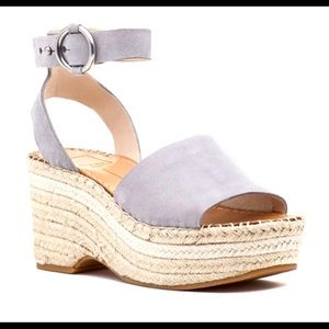 Dolce Vita suede platform espadrilles